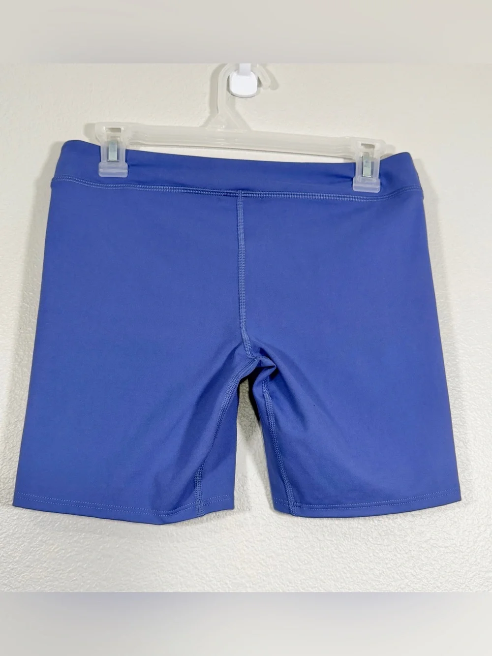 NEW Under Armour Motion Bike Short Athletic Compression Purple Blue Girl Youth L